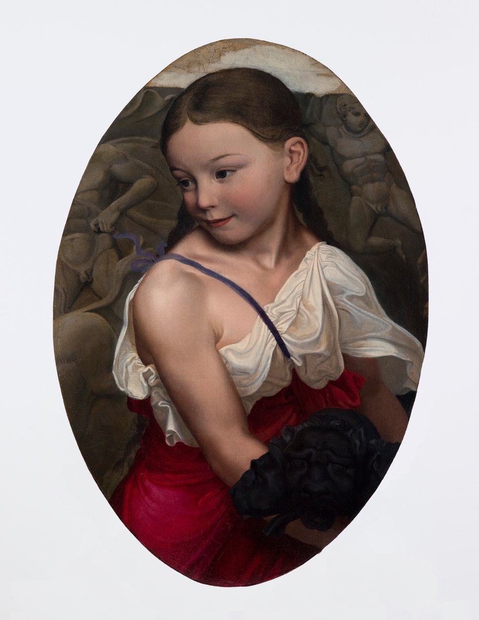 A művész lányának, Susanne-nak a portréja alkotó: Karl Friedrich Schinkel