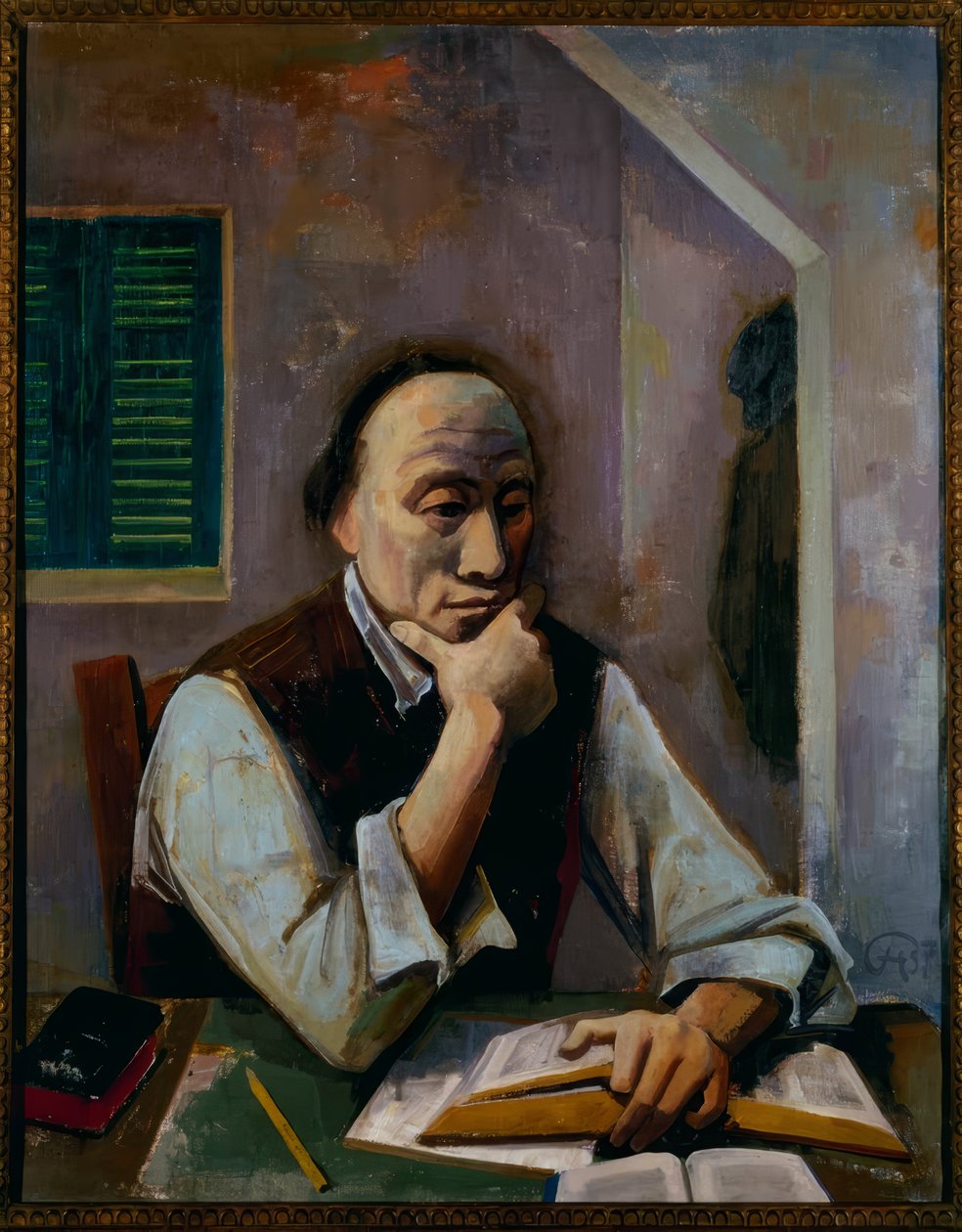 A fordító alkotó: Karl Hofer