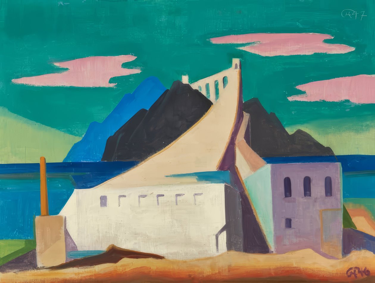 A híd (2) alkotó: Karl Hofer