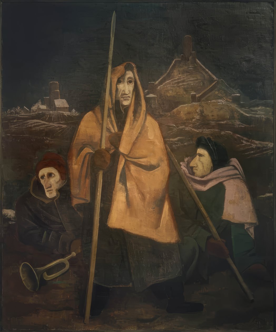 Az őrök alkotó: Karl Hofer