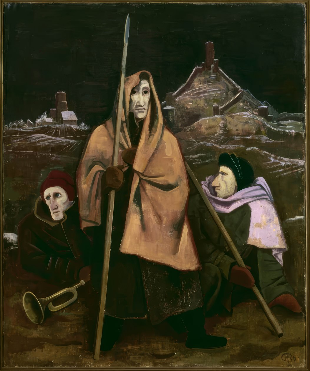 Az őrök alkotó: Karl Hofer