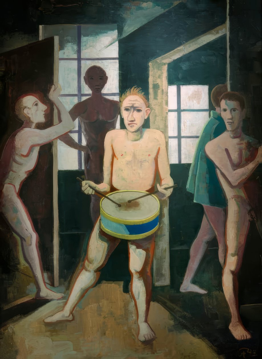 A fekete szobák alkotó: Karl Hofer