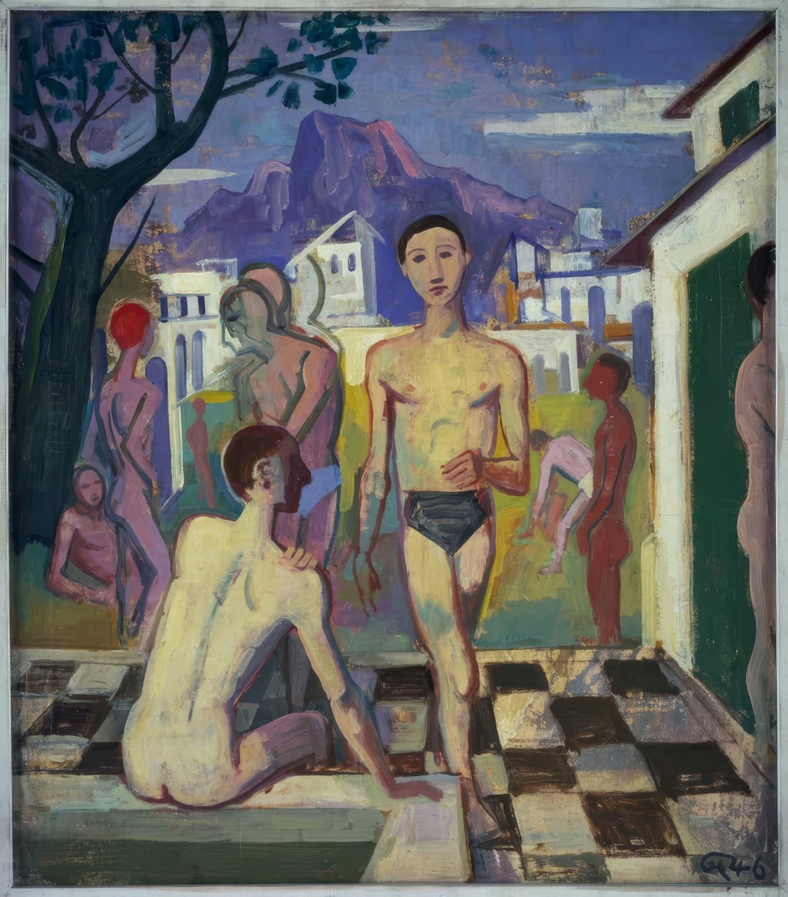 Délben alkotó: Karl Hofer