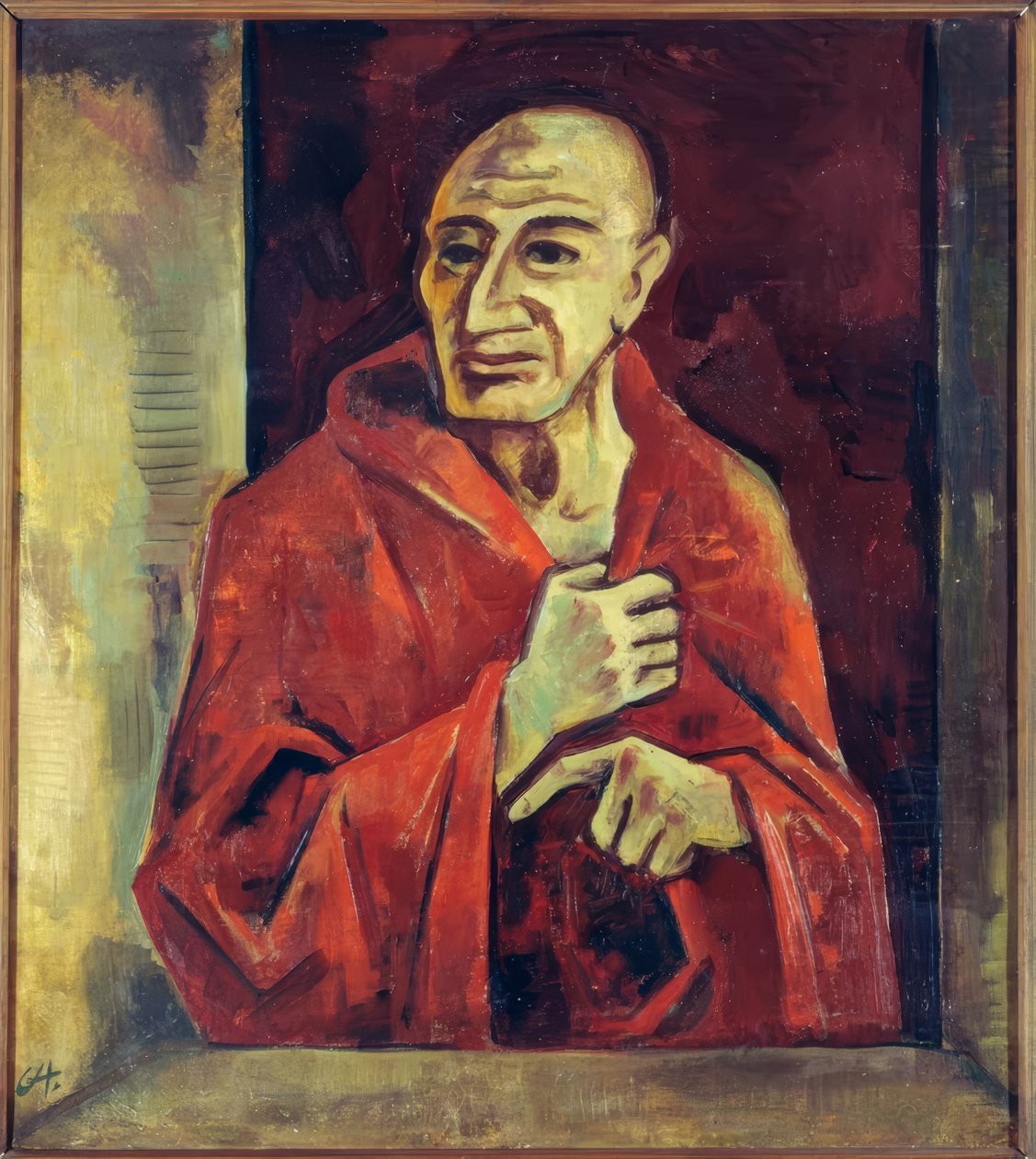 Férfi az ablaknál alkotó: Karl Hofer