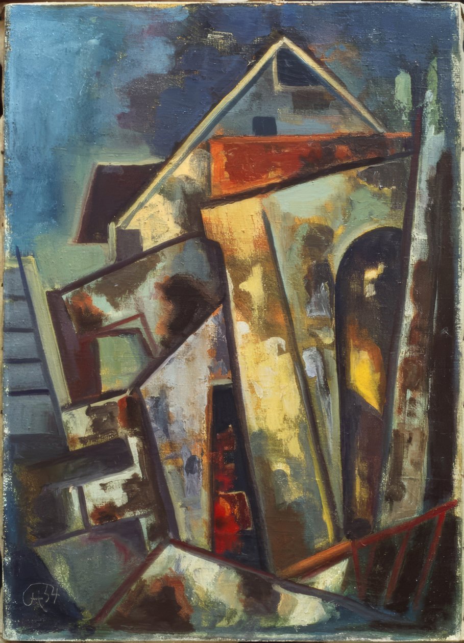 A tűz után alkotó: Karl Hofer