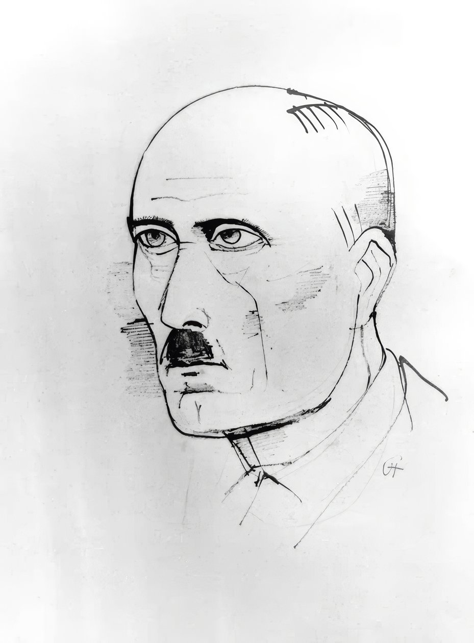 önarckép alkotó: Karl Hofer