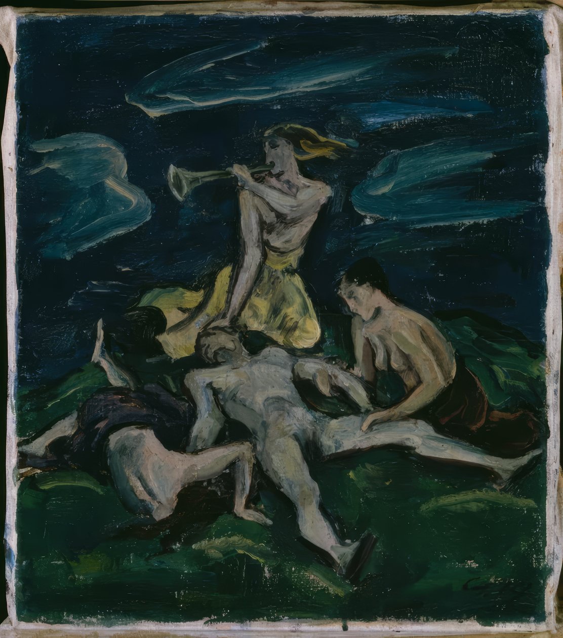 halálos sirató alkotó: Karl Hofer