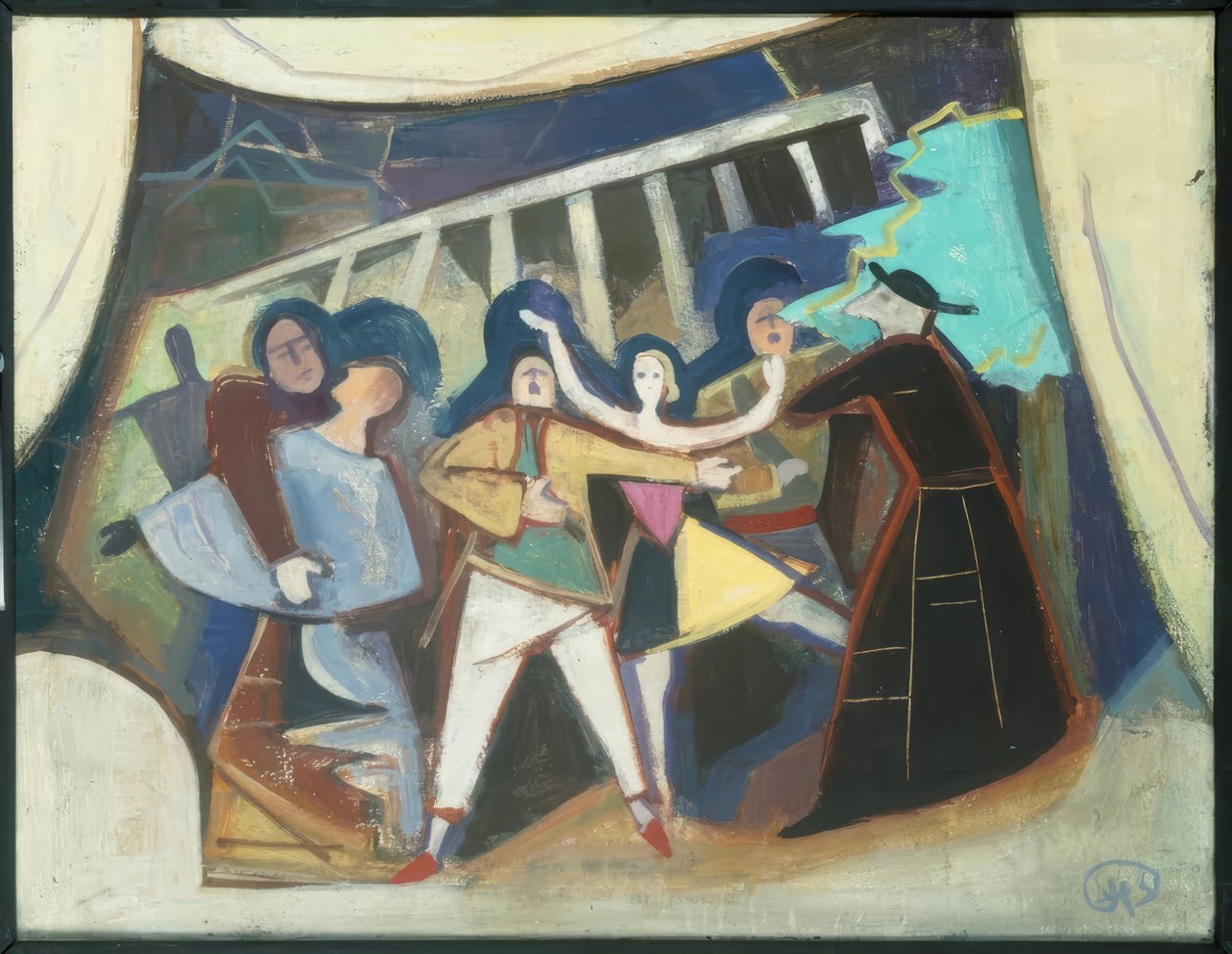 néző alkotó: Karl Hofer