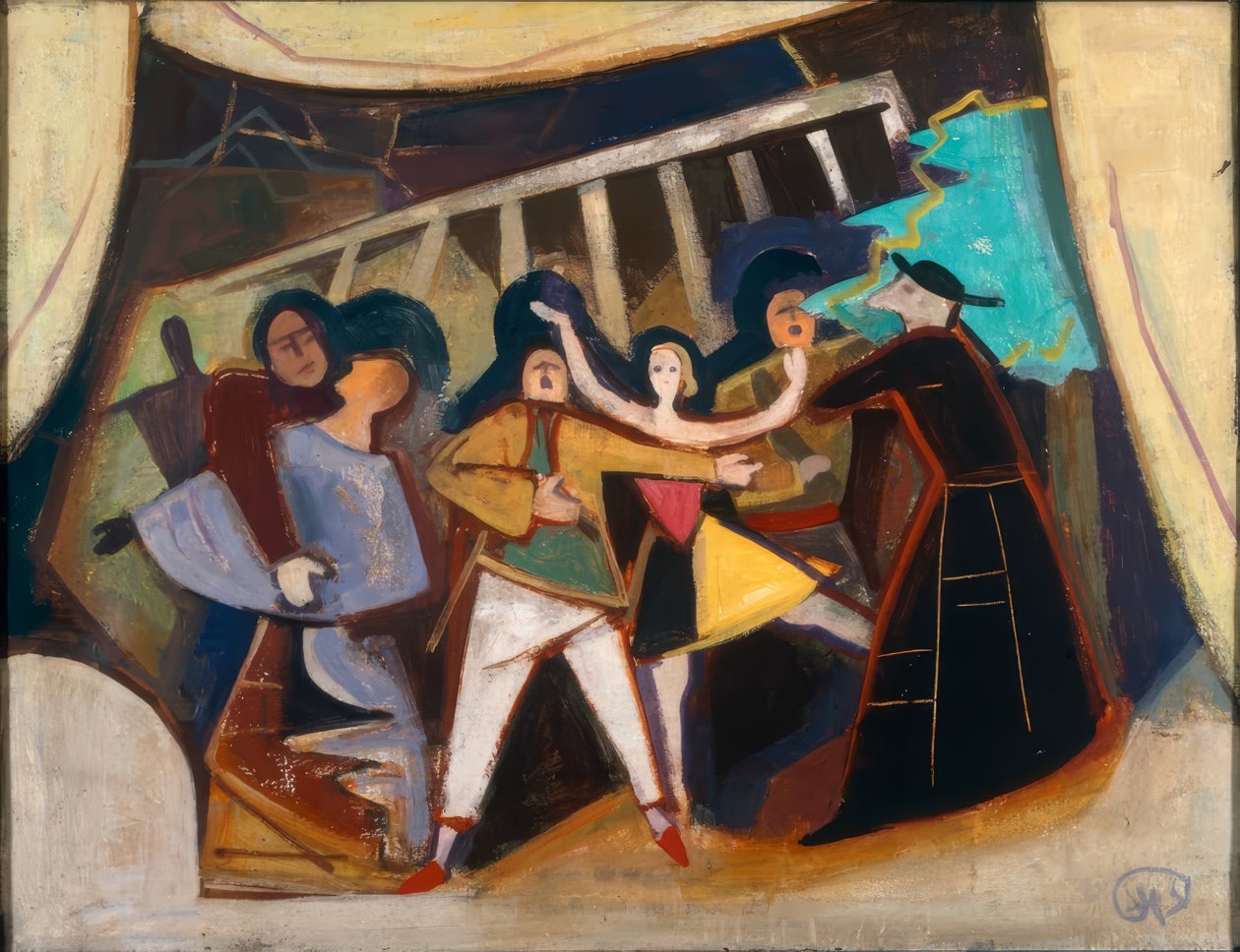 néző alkotó: Karl Hofer