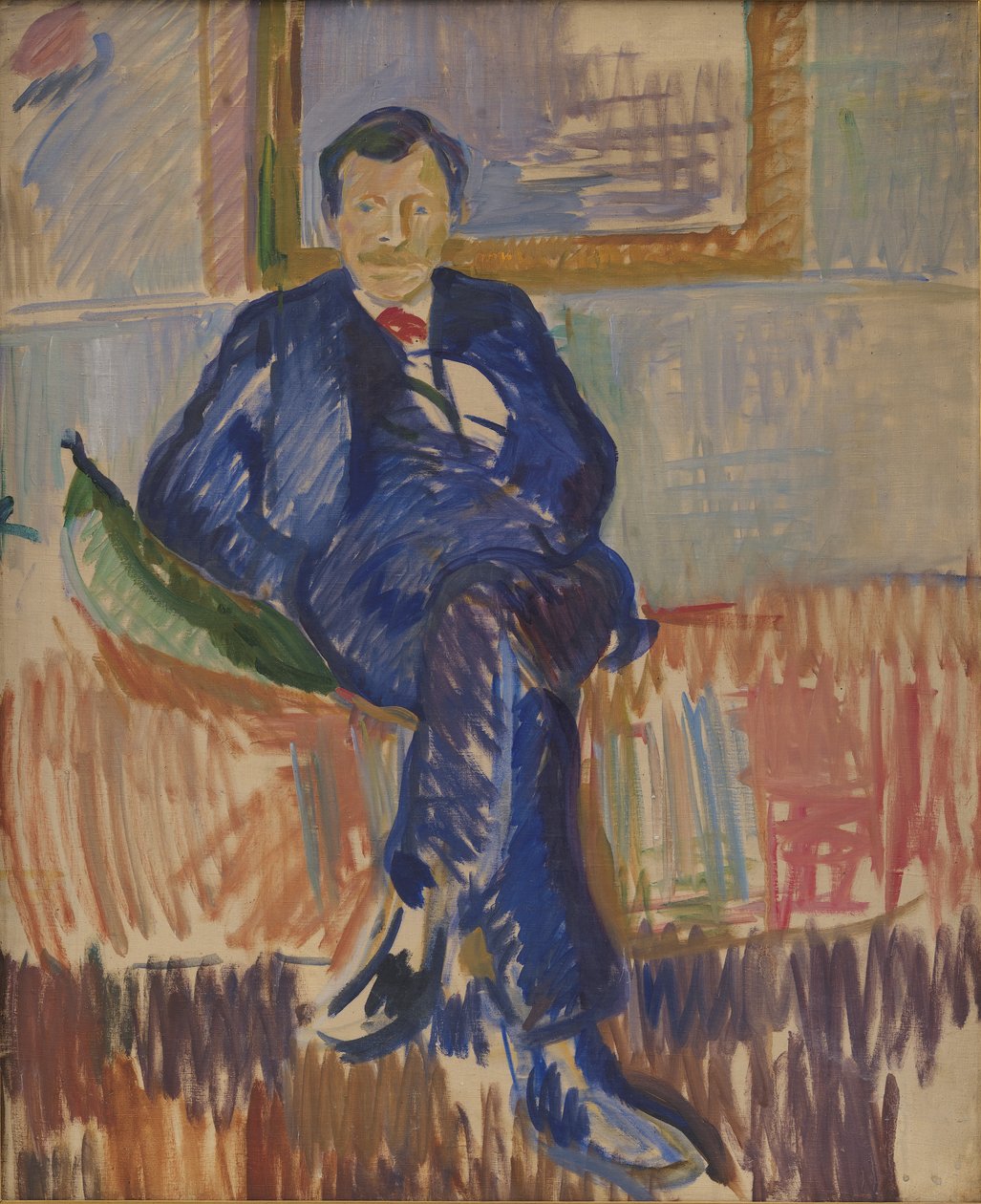 Karl Schou festő portréja alkotó: Karl Isakson