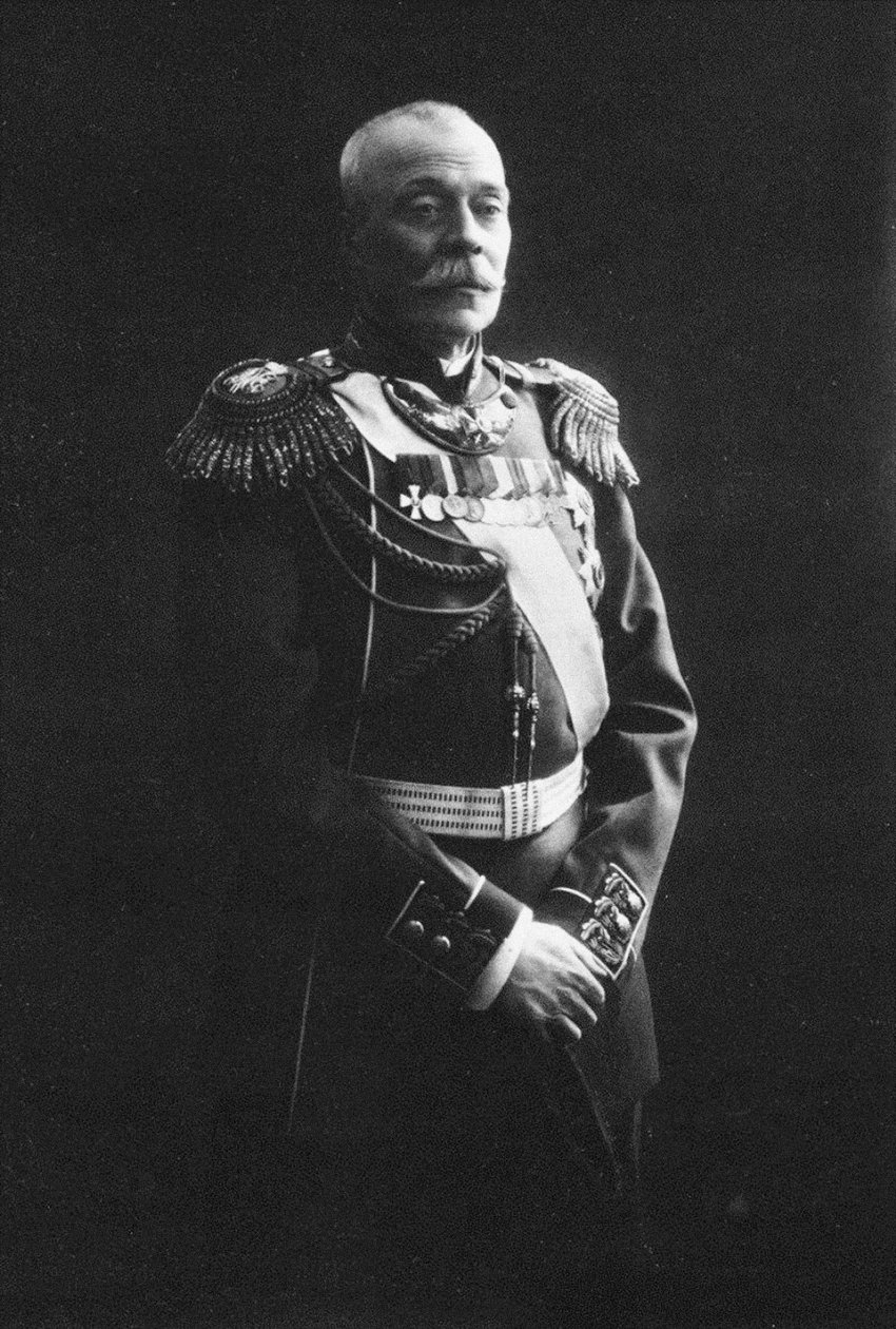 Alekszandr Petrovics oldenburgi herceg 1844-1932, 1904 alkotó: Karl Karlovich Bulla