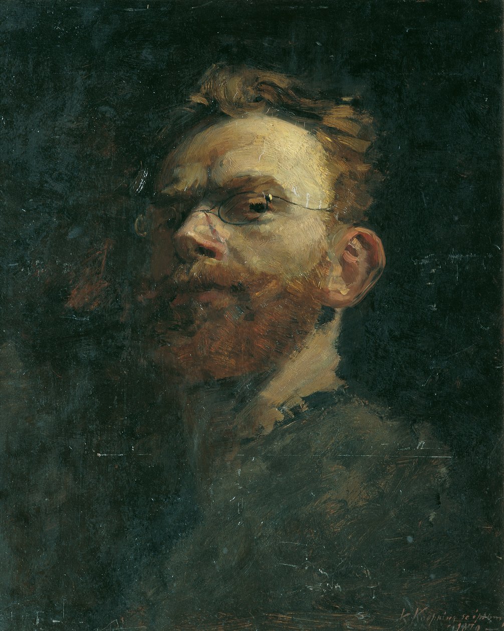 Önarckép alkotó: Karl Köpping