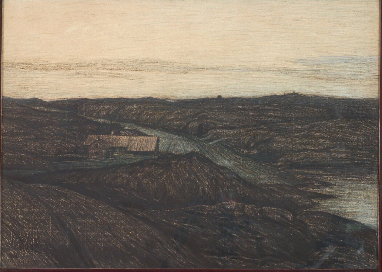 Tengerparti táj Bohuslänben alkotó: Karl Nordström