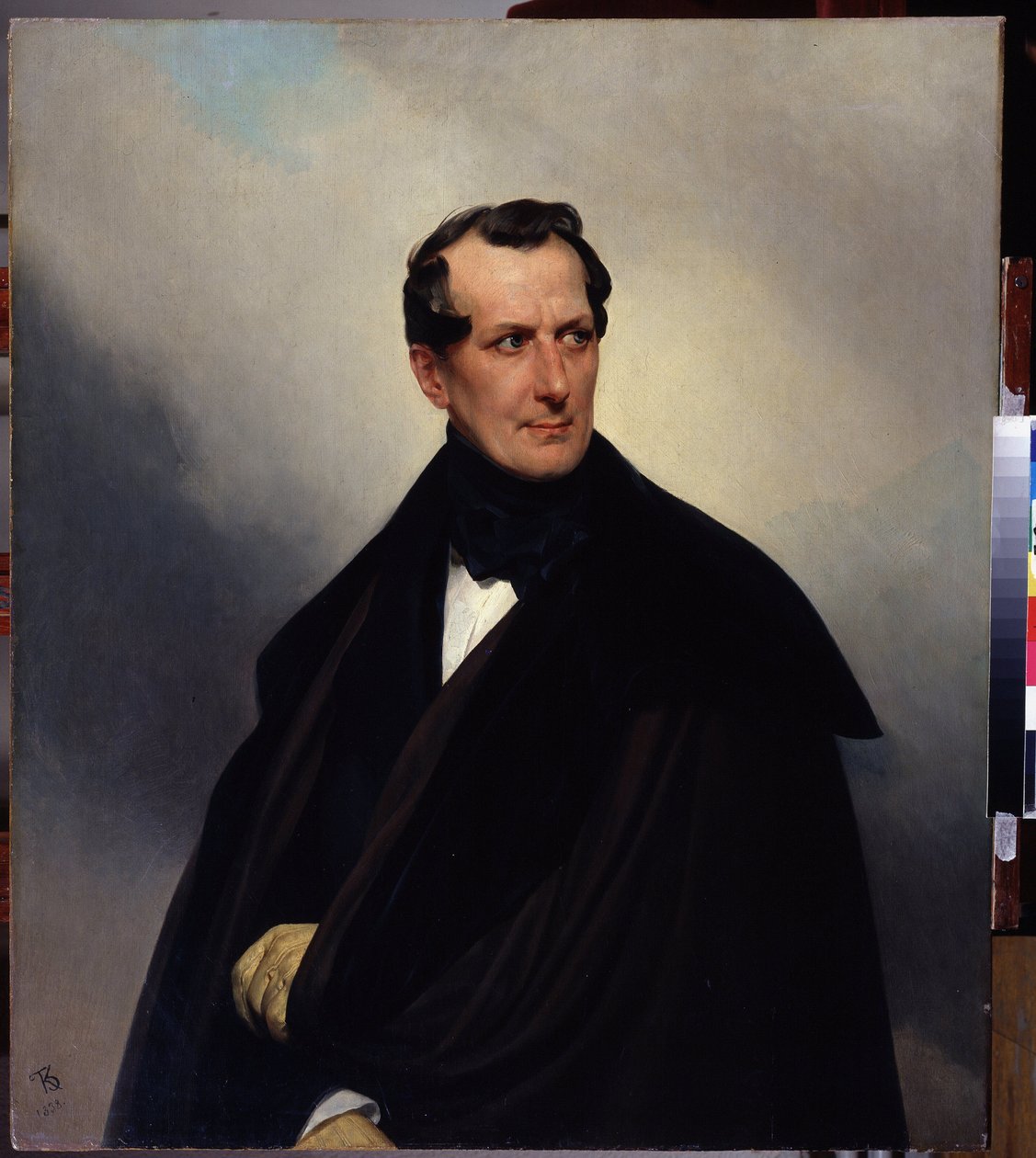 ""Vlagyimir Musin-Puskin gróf portréja (Musin Puskin) (1798-1854)" Karl Pavlovich Briullov (Bryullov) festménye (1799-1852) 1830 Regionális Művészeti Múzeum Arhangelszk Oroszország alkotó: Karl Pavlovich Bryullov