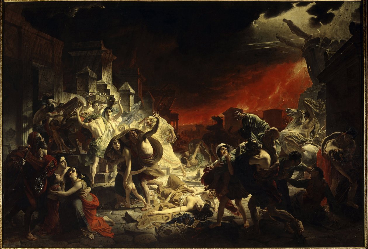 Pompeii utolsó napja alkotó: Karl Pavlovich Bryullov