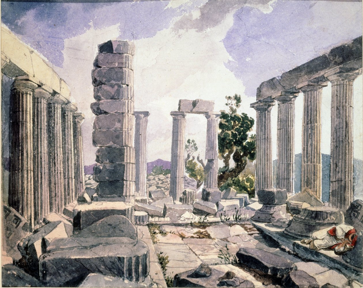 ""Vue du Temple d