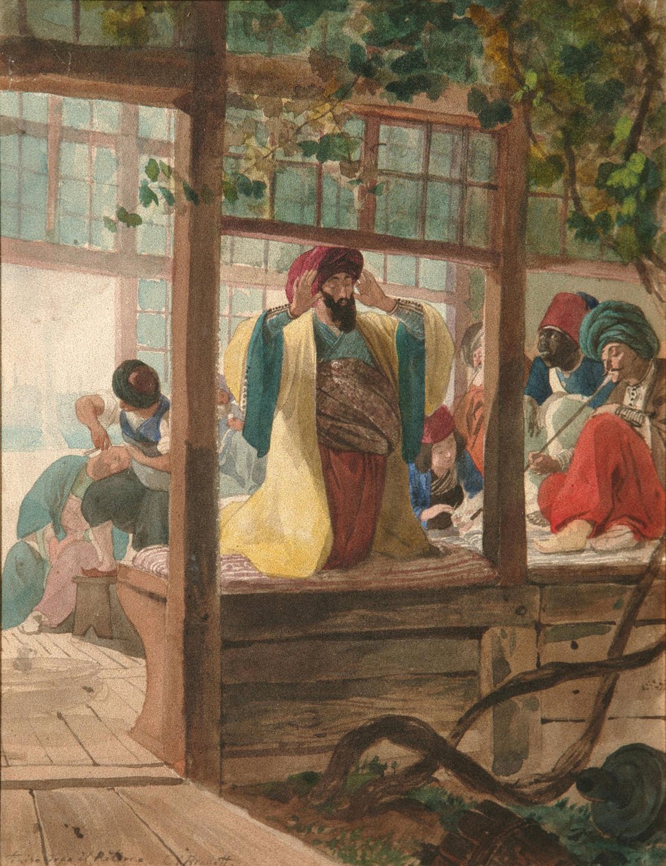 Fodrászat, kb. 1849 alkotó: Karl Pavlovich Bryullov