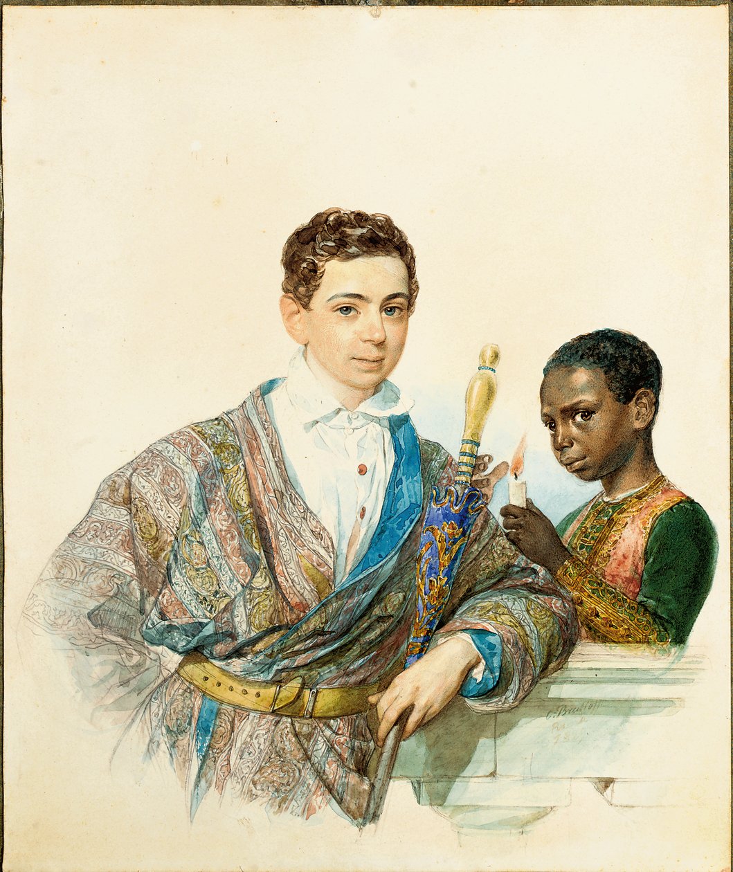 Anatole Demidoff, San Donato hercegének portréja, 1829 alkotó: Karl Pavlovich Bryullov