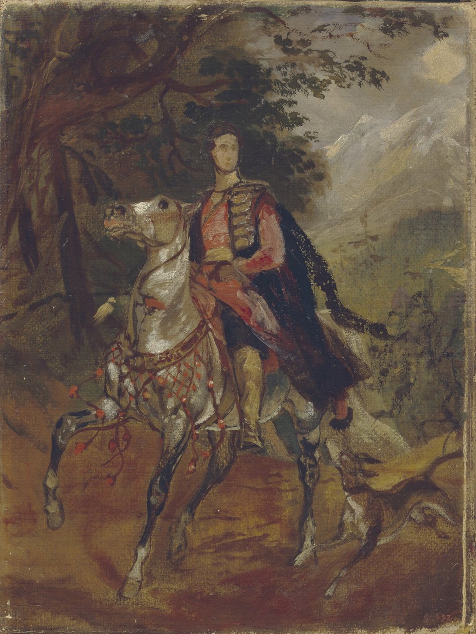 Anatole Nyikolajevics Demidov gróf, San Donato 1812-1870 első hercegének portréja, c. 1831 alkotó: Karl Pavlovich Bryullov