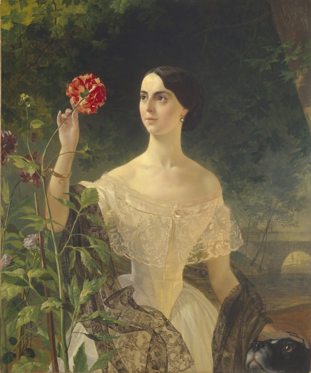 Zsófia Bobrinszkaja grófnő portréja, született Samoylova 1797-1866, 1849 alkotó: Karl Pavlovich Bryullov