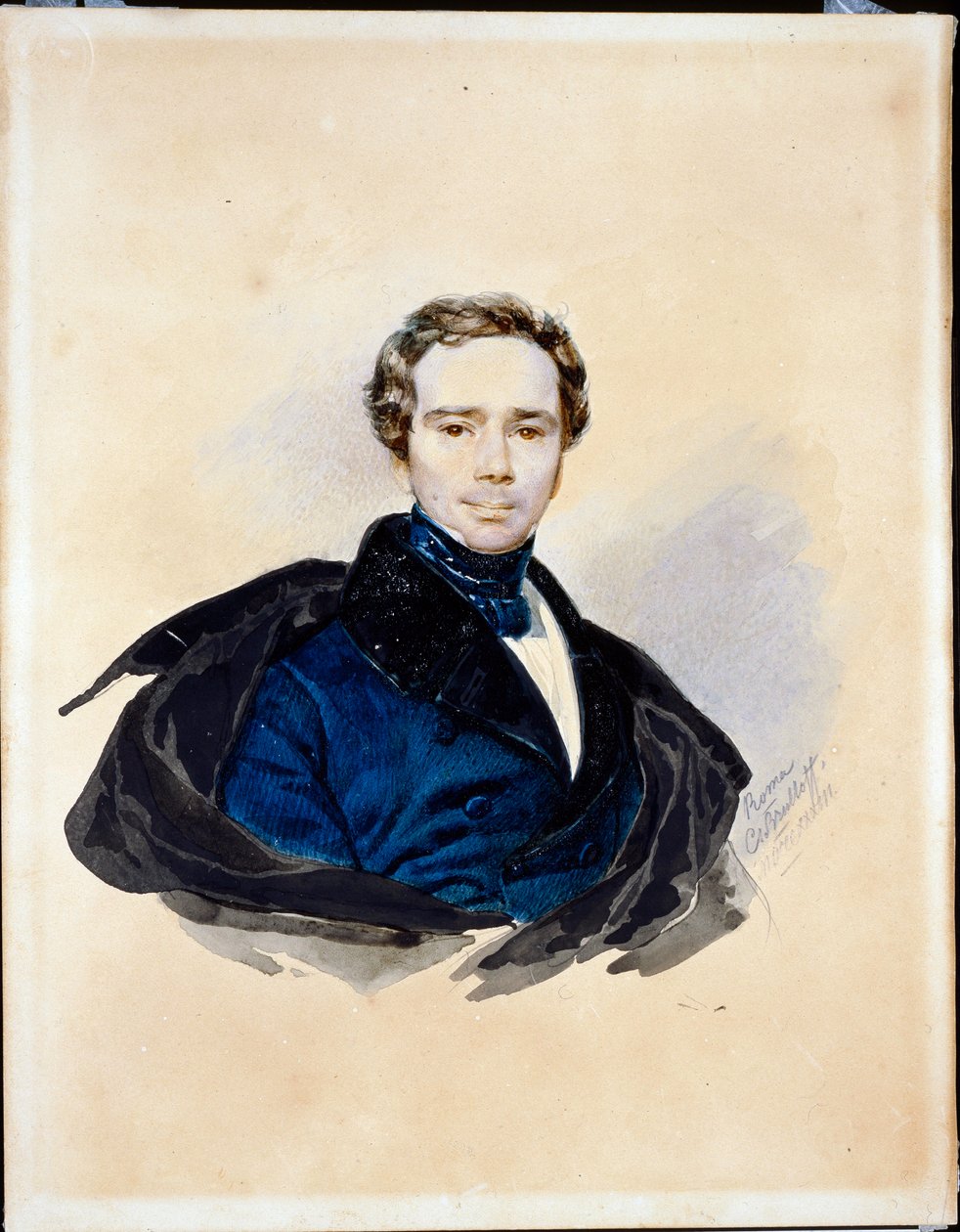 Feodor, Galitzine herceg portréja alkotó: Karl Pavlovich Bryullov