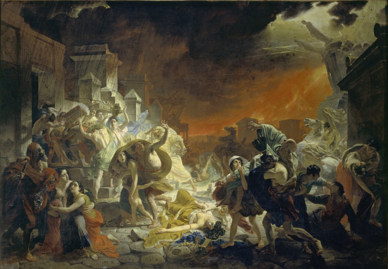 Pompei utolsó napja, 1833 alkotó: Karl Pavlovich Bryullov