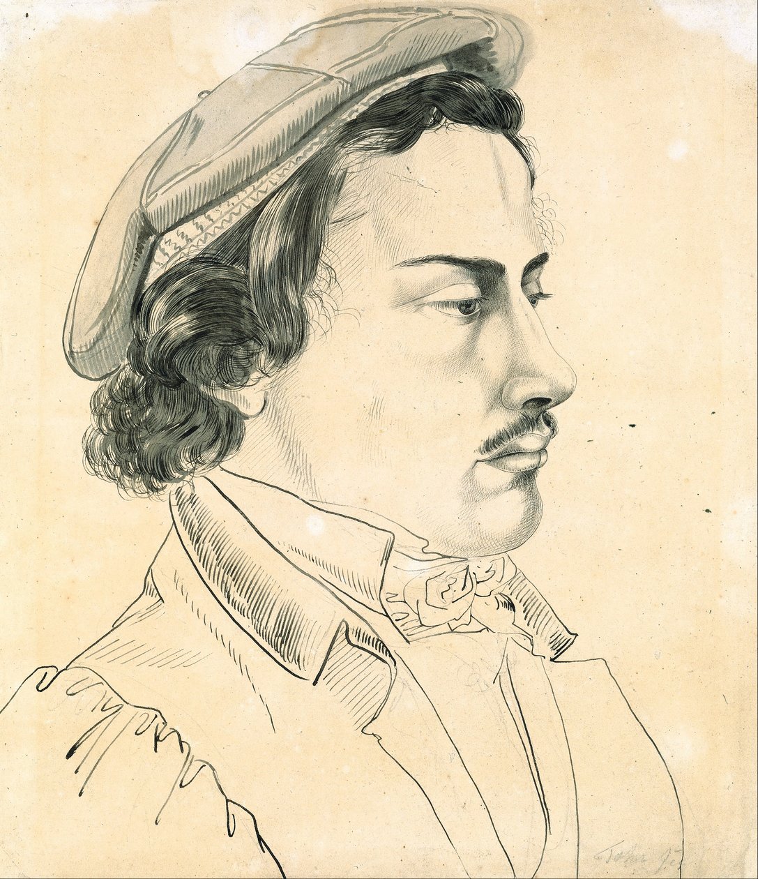 Egy diák portréja alkotó: Karl Philipp Fohr