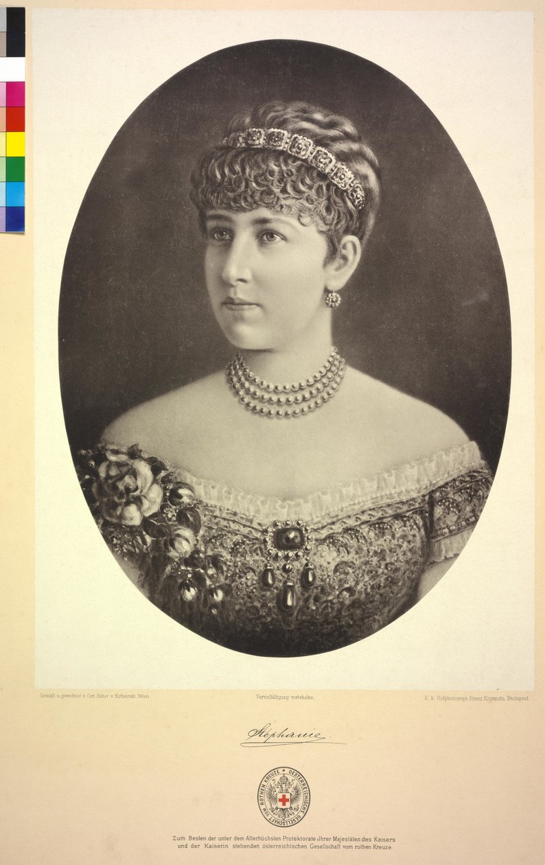 Stephanie osztrák koronahercegnő alkotó: Karl Ritter Von Kobierski