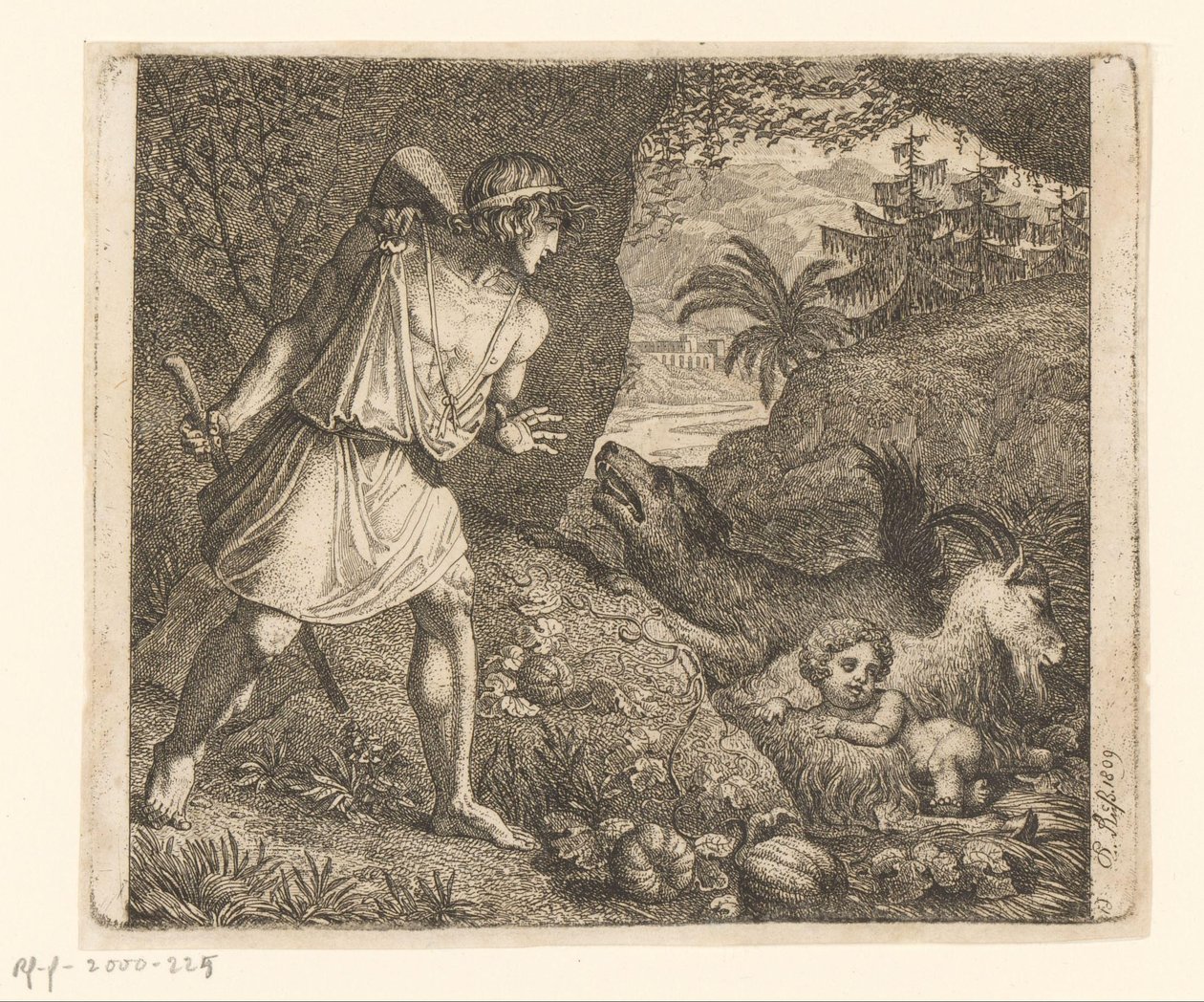 Jupiter és a kecske Amalthea Ötletek (sorozat címe) alkotó: Karl Russ