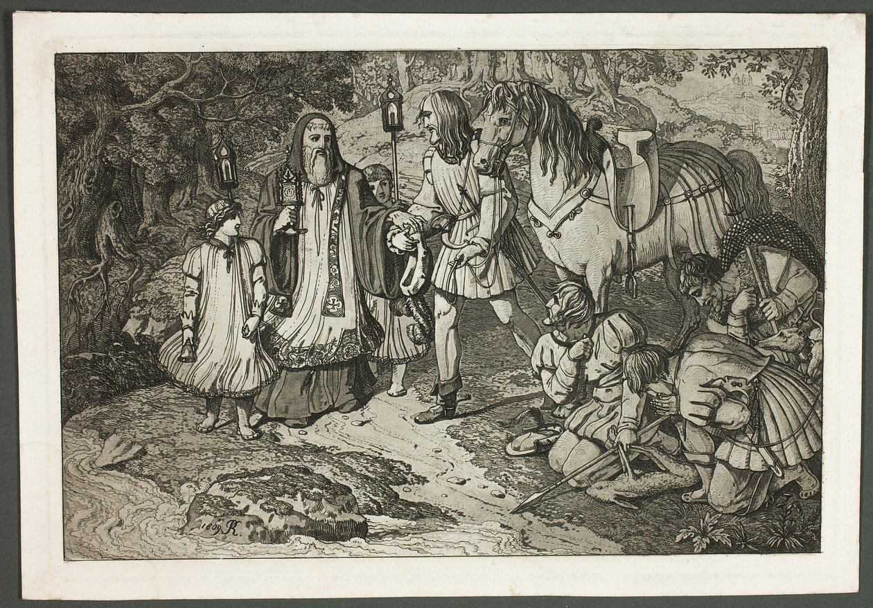 Habsburg Rudolf és a pap alkotó: Karl Russ