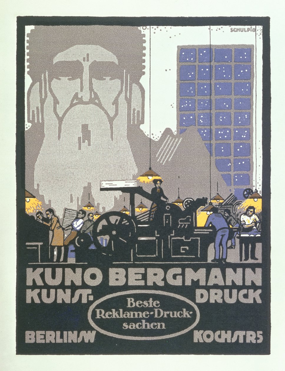 Német ipari reklám alkotó: Karl Schulpig