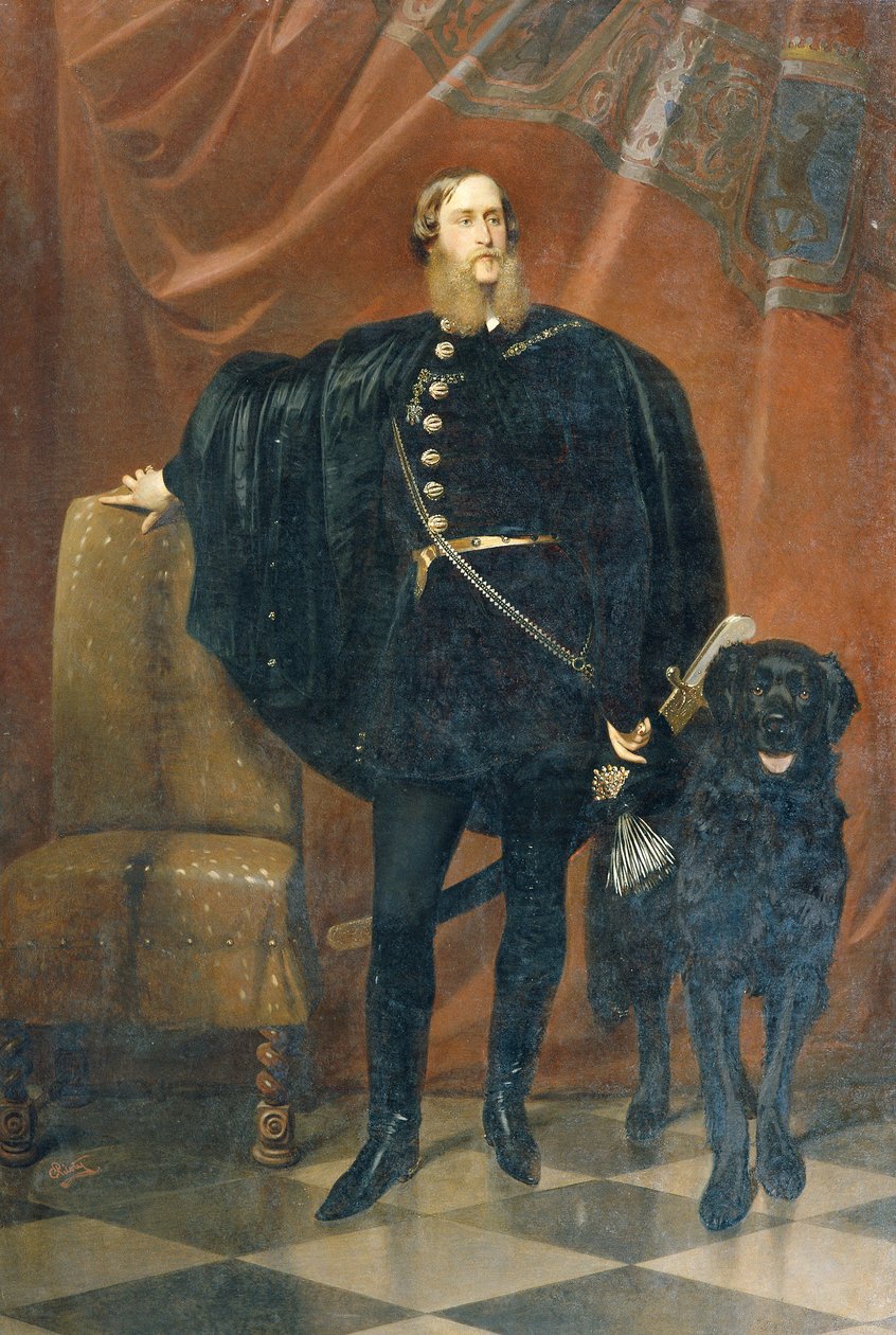 János Graf Pálffy ab Erdöd (1829–1908) alkotó: Karl Theodor von Piloty