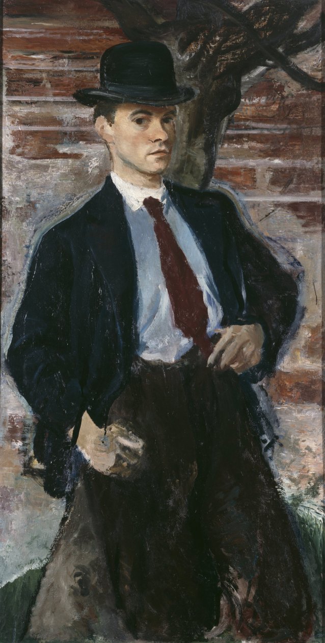 Önarckép kalappal alkotó: Karl Weinmair