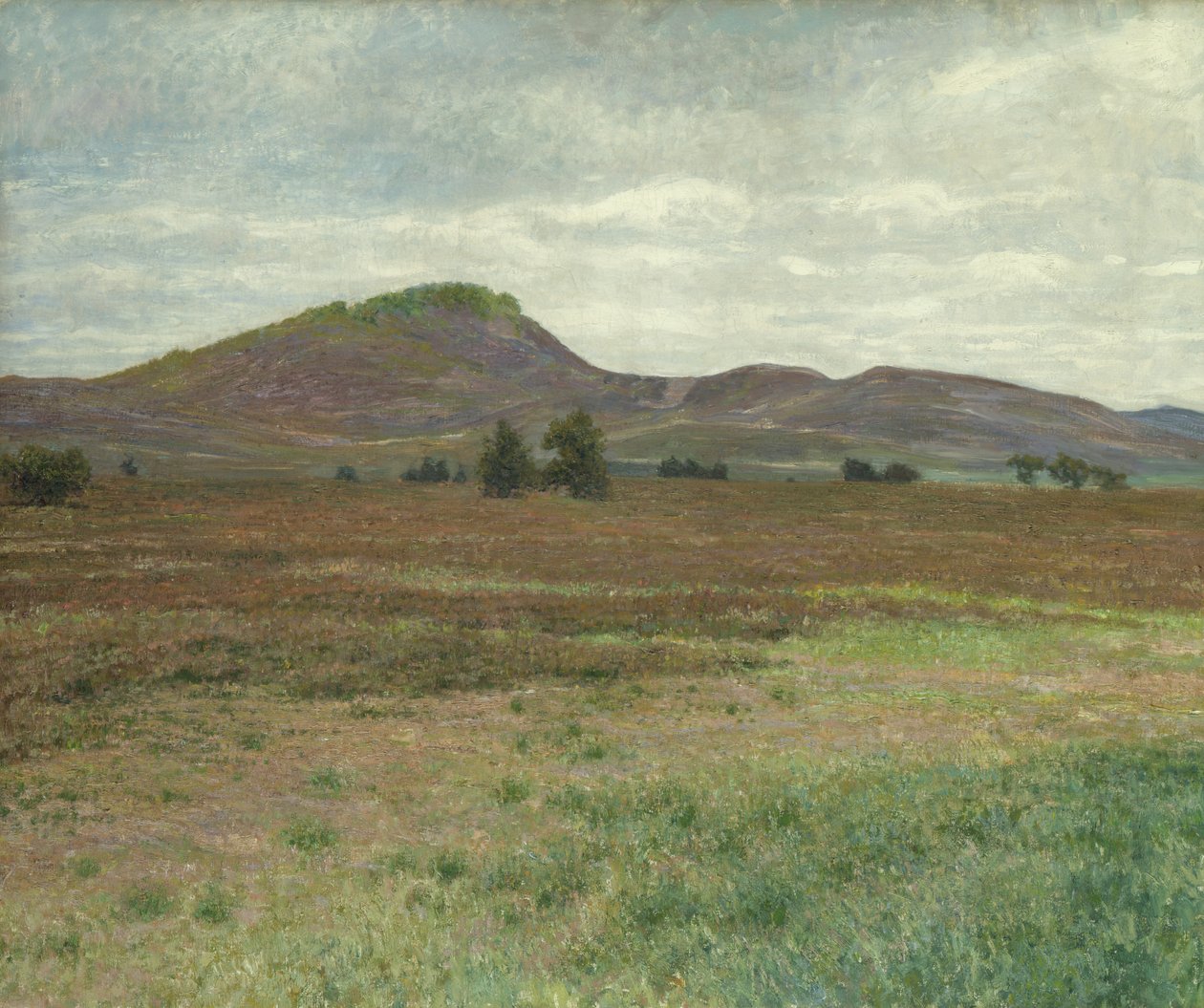 Tájkép Harburg közelében (olaj, vászon) alkotó: Karl Wilhelm Arthur Illies
