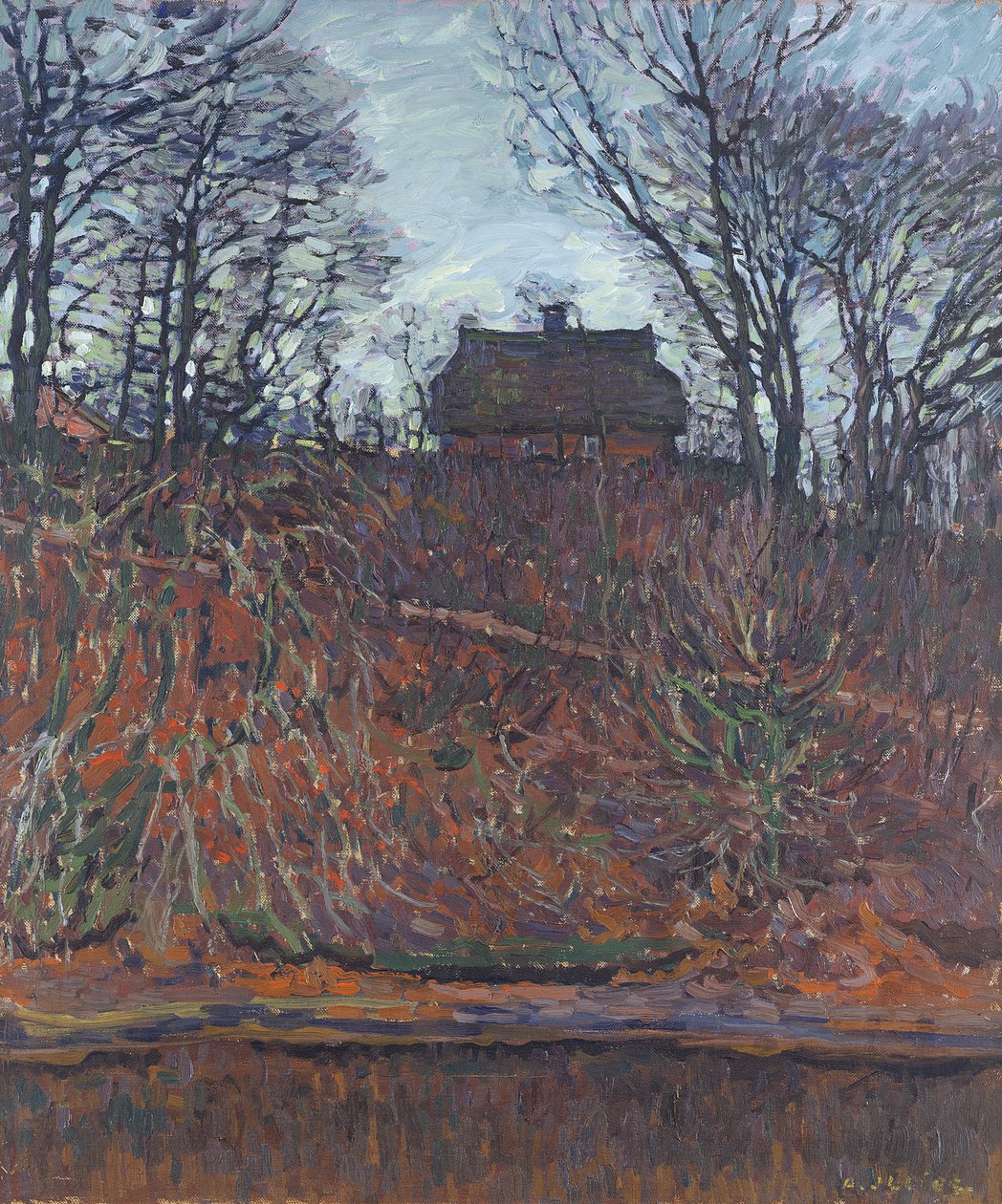 Magányos Ház alkotó: Karl Wilhelm Arthur Illies