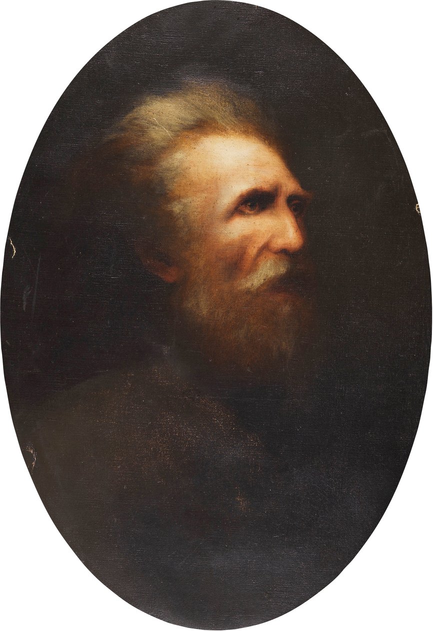 Önarckép, c. 1912. alkotó: Karl Wilhelm Diefenbach