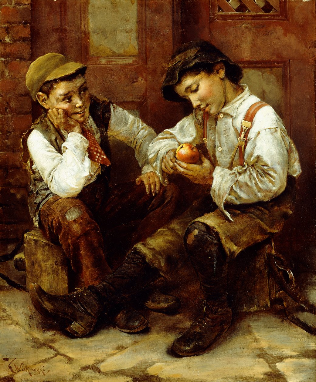 Utcai sünök, alkotó: Karl Witkowski