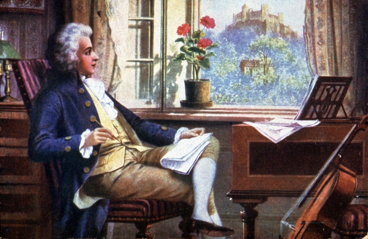 Mozart Salzburgban alkotó: Karl or Carl the Younger Schweninger