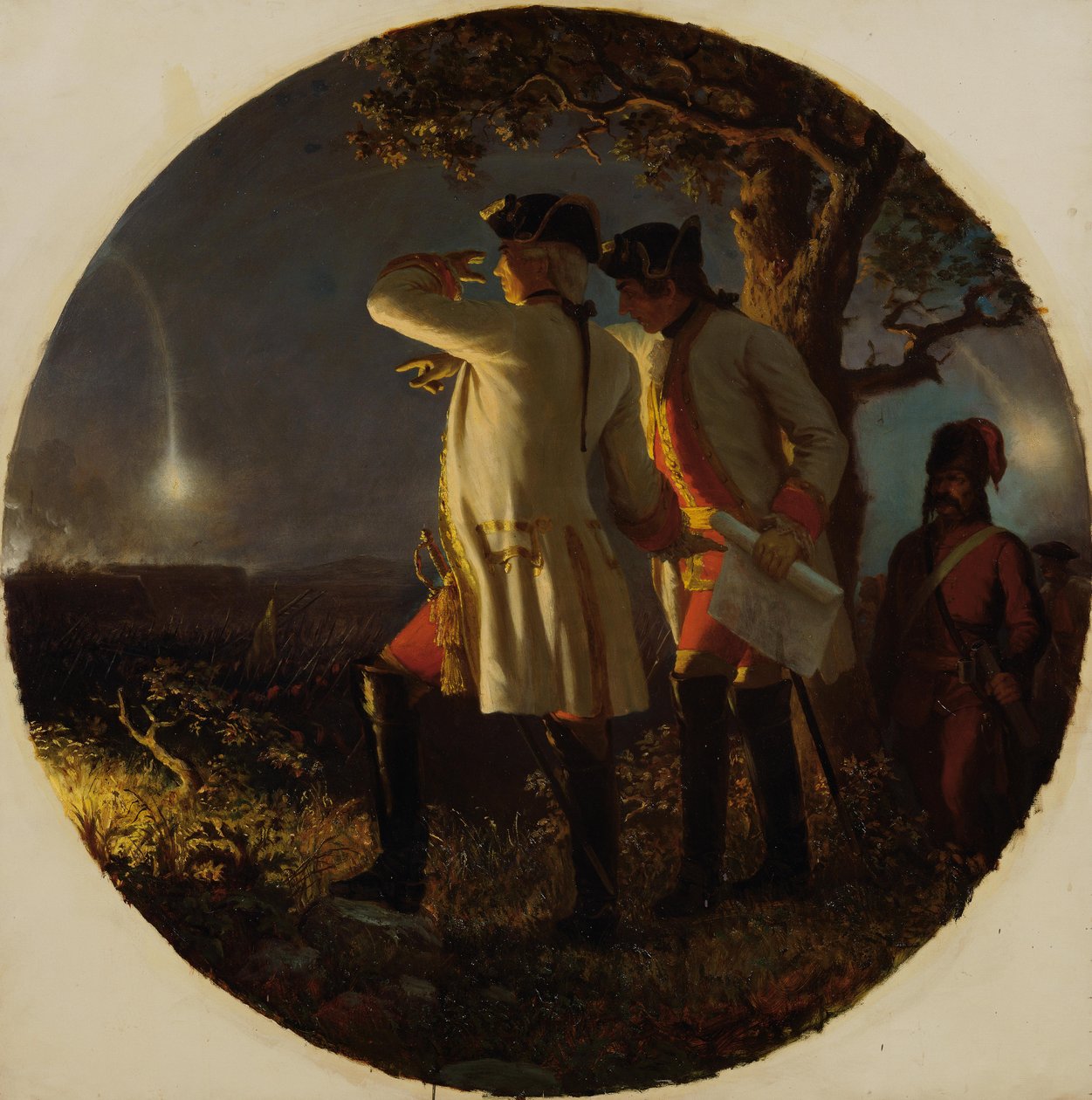 Schweidnitz ostroma 1761-ben alkotó: Karl von Blaas