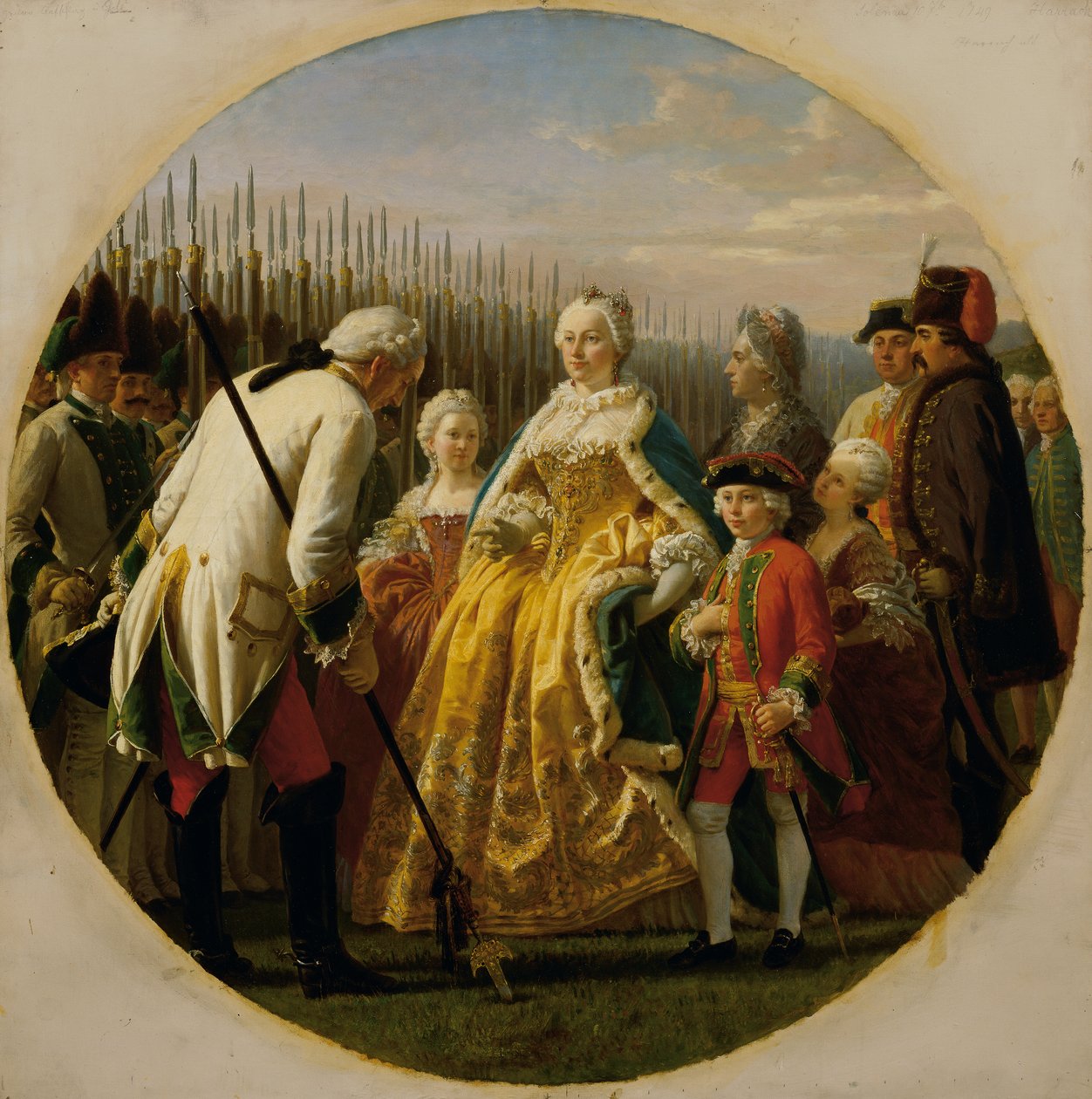 A solenaui tervezet 1749-ben alkotó: Karl von Blaas