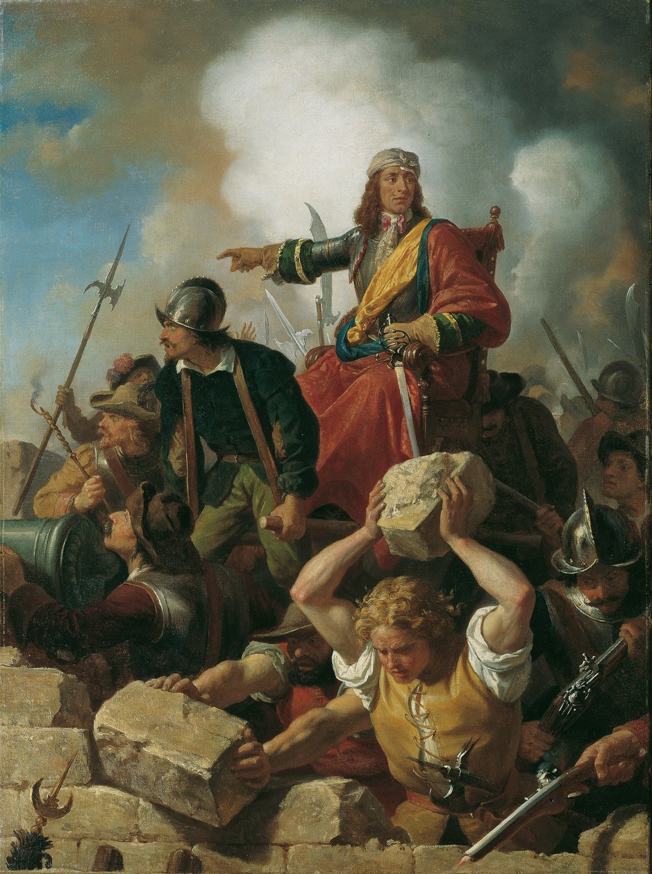 Bécs védelme a törökök ellen 1683-ban alkotó: Karl von Blaas