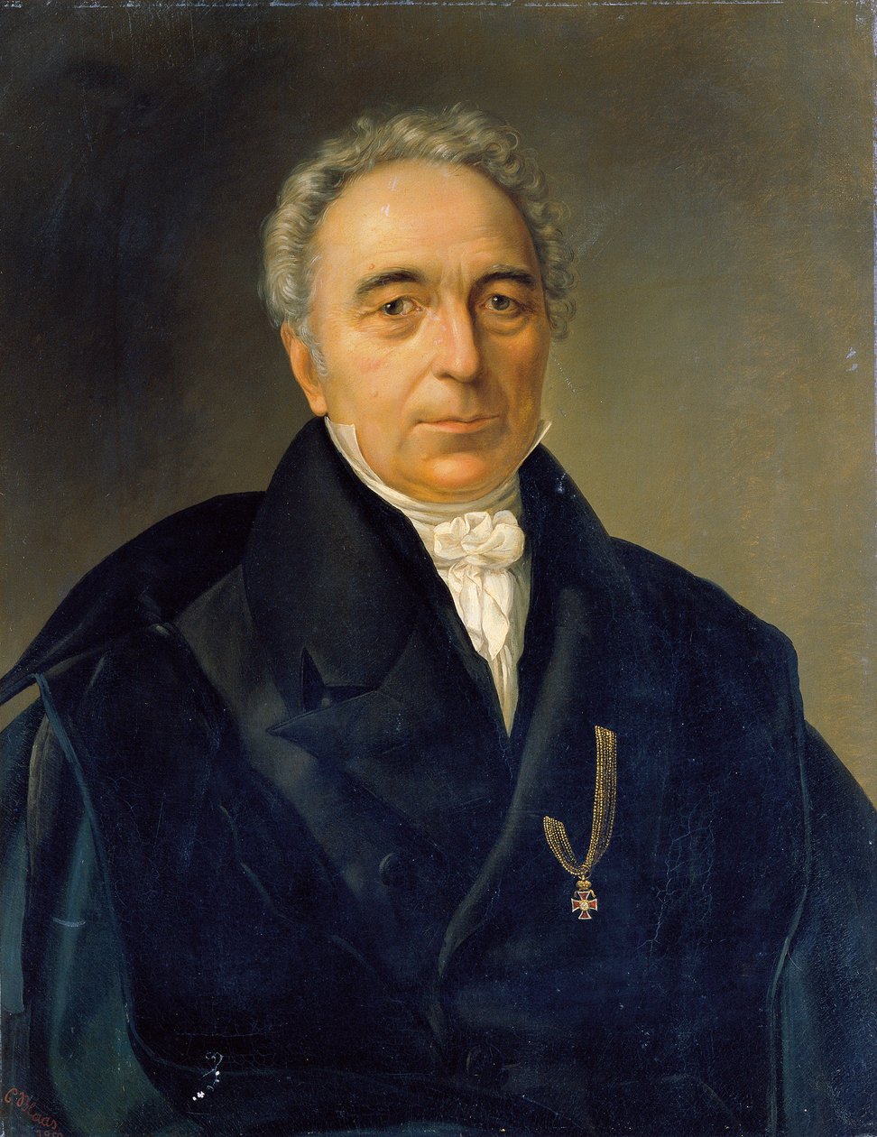 Franz Xaver Freiherr Purtscher von Eschenburg alkotó: Karl von Blaas