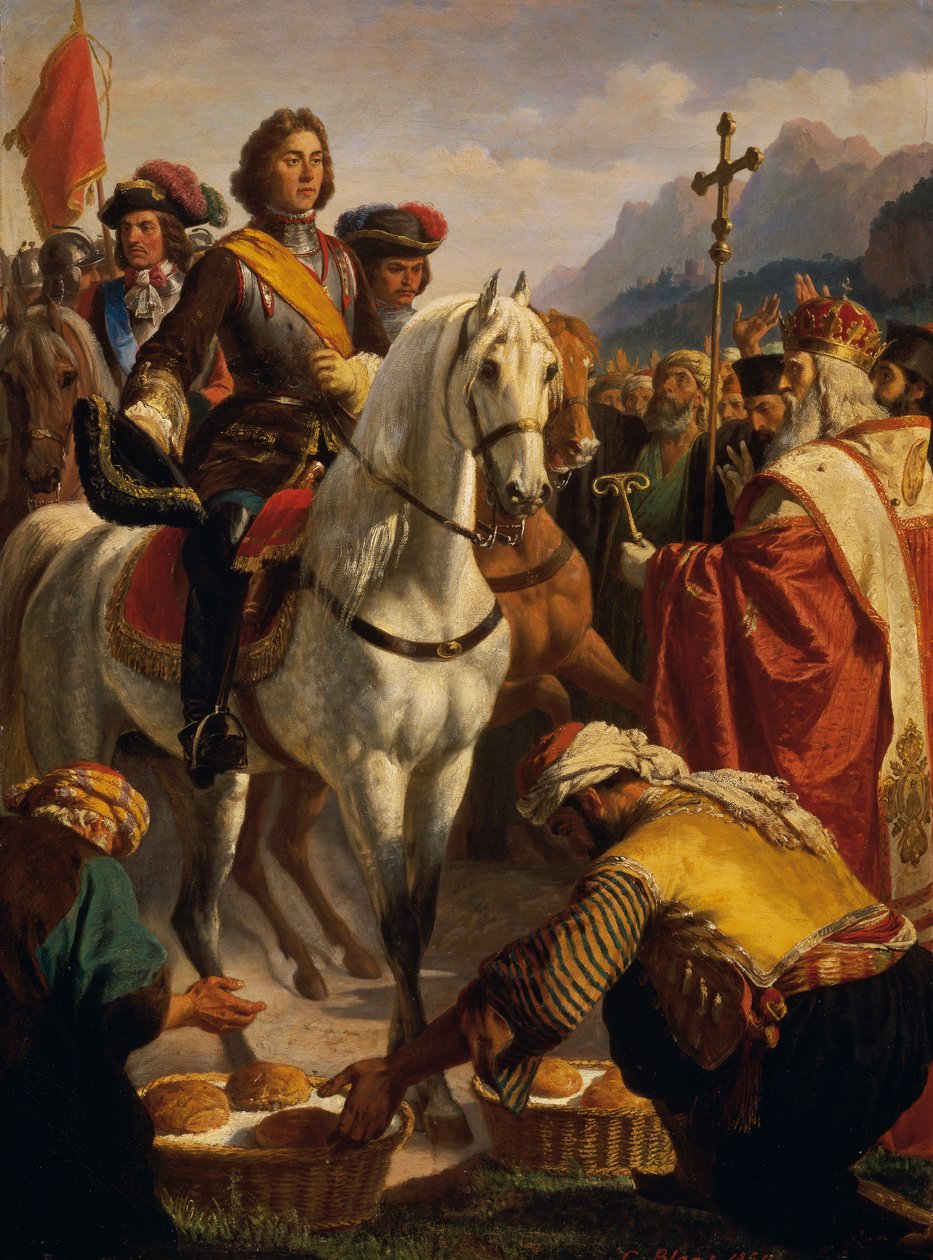 Jenő herceg menete Boszniába 1697-ben alkotó: Karl von Blaas