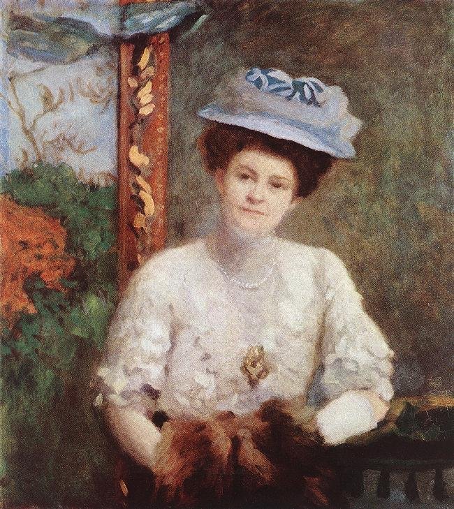Portrait of Mrs. Vilmos Grunwald alkotó: Károly Ferenczy
