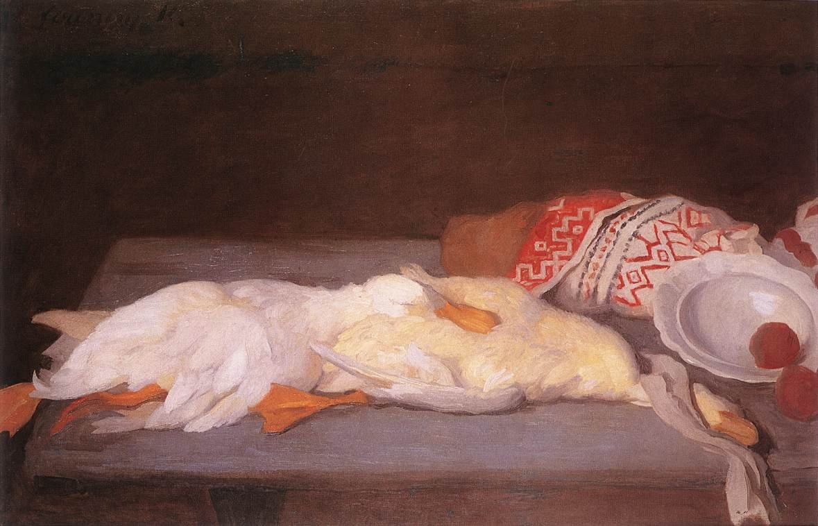 Csendélet kacsával alkotó: Károly Ferenczy