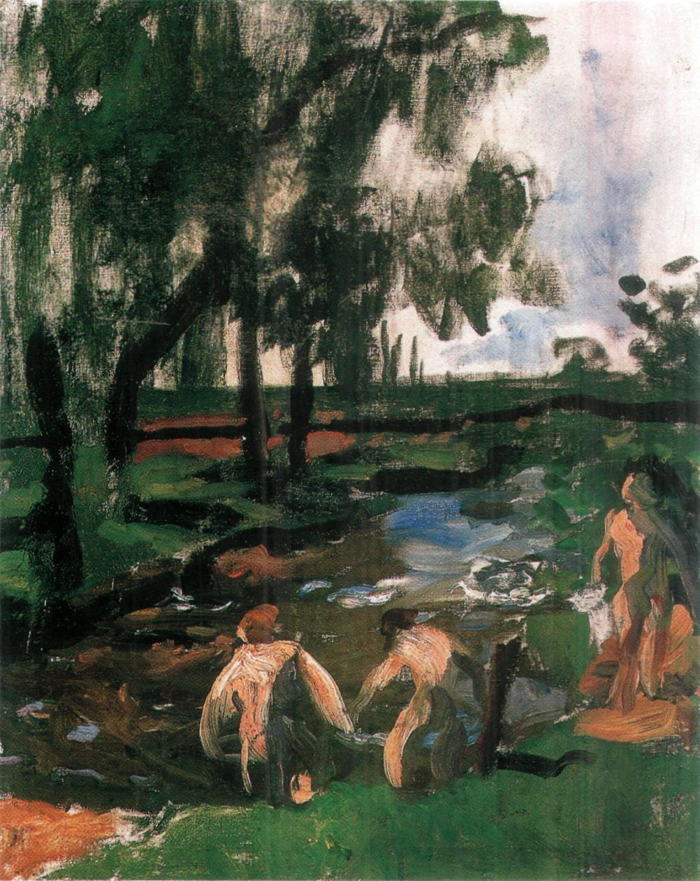 Summer Bathhing Boys vázlat alkotó: Károly Ferenczy