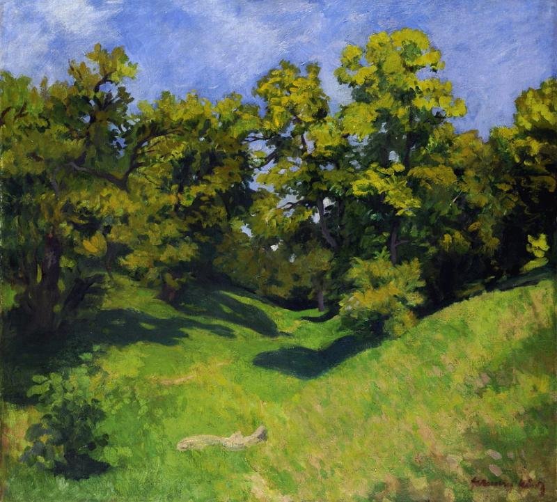 A_szegély_széle alkotó: Károly Ferenczy