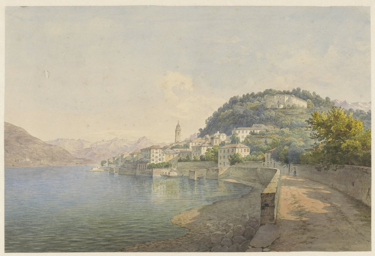 Bellagio a Comói-tavon alkotó: Karoly Lajos Libay