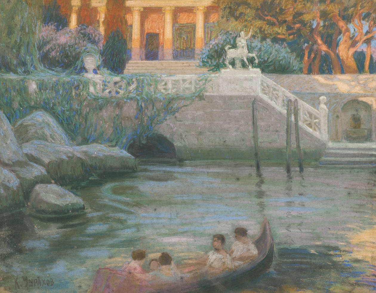 Scena pompeiana alkotó: Karpo Tchirakhoff