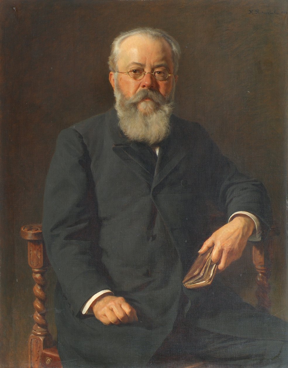 dr Wilhelm Ritter von Hartel alkotó: Kasimierz Pochwalski